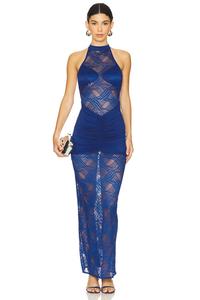 X revolve lyssa макси-платье Ow Collection, navy