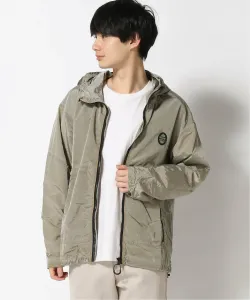 (M) Худи из нейлона, окрашенного в готовом виде