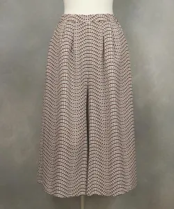 Широкие брюки с волнообразным узором Studio Picone, цвет Brown Pattern(110)