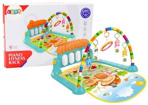 Гимнастический коврик для малышей, фортепиано, обучающие звуки Bemi