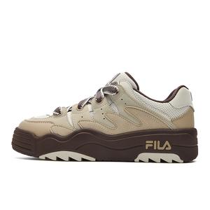 FILA Кроссовки для скейтбординга Rosetta, износостойкие, легкие, дышащие, увеличивающие рост, низкие, женские, коричневые