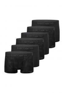 Трусы 6 PACK camano, черный