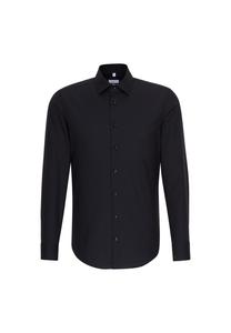 Деловая рубашка X-Slim Seidensticker, цвет Schwarz (0039)