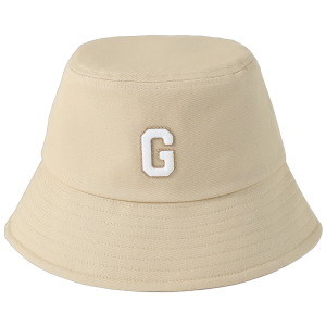 Хлопковая и полиэстеровая ведро-шляпа для женщин GAP, хаки
