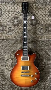 Электрогитара Eastman SB59/v-RB с верхней декой из клена с эффектом пламени, цвет Antique Red Burst, в твердом кейсе с профессиональной настройкой