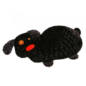 Плюшевая игрушка в виде милой собаки с большим носом, высота 60 см MLING, черный