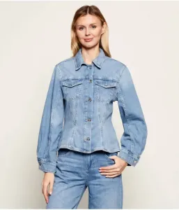 Джинсовая куртка slim fit Liu Jo, синий