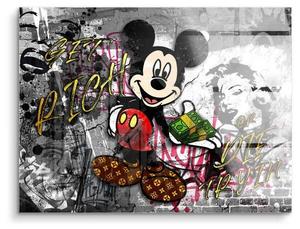 Картина из акрилового стекла ArtMind Get rich, 40x30 см, многоцветный