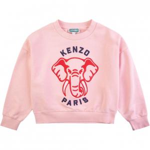 Детский свитшот KENZO, розовый