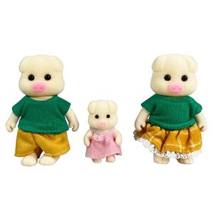 Статуэтки семьи Стомле - куклы семейства свиней HABARRI