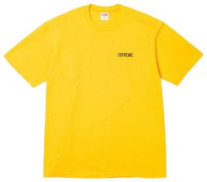 Футболка Supreme x Dash Snow Tee, желтый