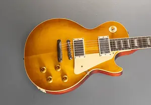 Gibson Custom Shop 1958 Les Paul Standard Reissue - Лимонный Всплеск