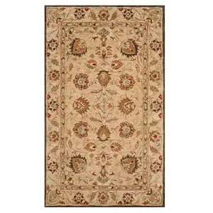 Античный шерстяной ковер с цветочным рисунком в рамке «Маргарет» Safavieh, 229x290 см