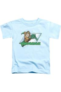 Футболка с коротким рукавом для малышей "Лига справедливости Америки: Аквамен" Gildan, светло-голубой