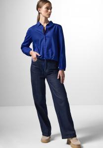 Блузка на пуговицах LOOSE FIT Street One Studio, синий