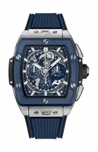 Часы spirit of big bang titanium blue ceramic Hublot