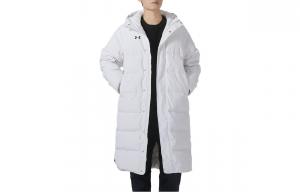 Пуховик унисекс белый Under Armour, белый