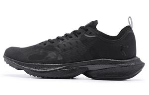 QIAODAN Фейтен PRO Противоскользящие, износостойкие, дышащие, с амортизацией низкие кроссовки мужские Black Silver, цвет Black Silver