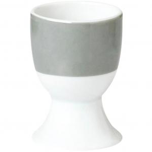 Подставка для яиц van Well Vario, фарфор, подходит для мытья в посудомоечной машине и использования в микроволновой печи Van Well, серый/белый