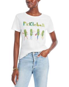 Женская белая рубашка Pickleball Unfortunate Portrait, белый