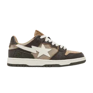 Кеды BAPE Sk8 Sta 'Beige', коричневый