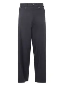 Брюки с застежкой на пуговицах Y's, черный