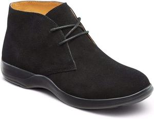 Женские ботинки Dr. Comfort Cara из замши и кожи, повседневные черные