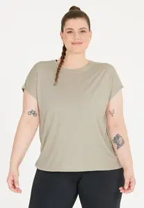 Функциональная рубашка Q by Endurance "Jenirei" из дышащего переработанного полиэстера, бежевый