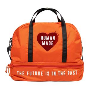 HUMAN MADE Нейлоновая дорожная сумка унисекс оранжевая, Orange