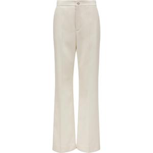 Брюки из габардина Moncler, бежевые