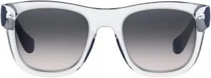 Havaianas Sunglasses Солнцезащитные очки Paraty Square, кристально-синие, 52 мм, Crystal Blue