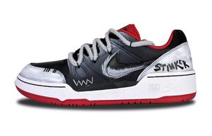 Nike Full Force Thermal Abrasion Resistant Low top Skateboard Shoes мужские черно-серые