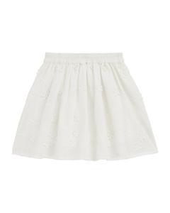 Юбка WE Fashion, белый