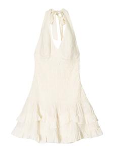 Летнее платье Bershka, цвет Pastel yellow