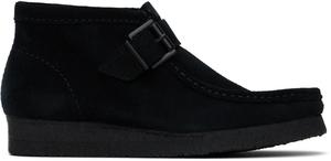 Черные сапоги Wallabee с пряжкой Clarks Originals
