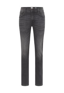 Постиранные мужские джинсы узкого кроя MUSTANG, цвет Denim Bla