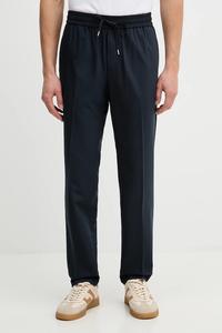 Брюки с добавлением шерсти Sisley, темно-синий