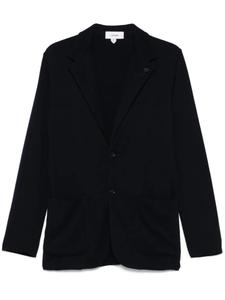 Вязаный блейзер Lardini, синий