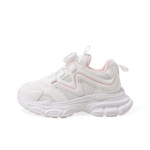 Прочная, дышащая, легкая детская обувь для повседневной жизни ABC KIDS, белый/розовый