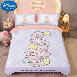 Disney Комплект постельного белья для кровати 1,2 м: простыня на резинке, пододеяльник 150x200 см