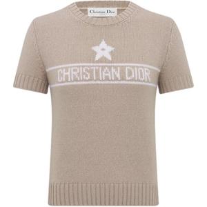 DIOR SS25 Кашемировый свитер Women's Khaki