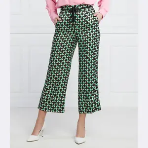 Брюки Marus палаццо Marella, зеленый