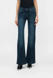 Цена открытия dojo, джинсы-клеш 7 For All Mankind, Blue Denim