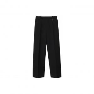 Burberry Женские черные повседневные брюки SS24