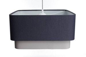 Подвесной светильник BPSKoncept Kwadro Duo, 51x28x98 см, темно-синий