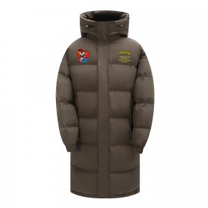 Пуховик Unisex Hooded Thickened Others HUANQIU, coffee