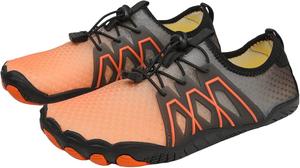 Походные ботинки для ходьбы, женские и мужские, с широким носком, нескользящие, для ходьбы, универсальные, спортивные, быстросохнущие, для плавания и серфинга, дышащие, для пляжа, бассейна, акваланга и воды Lghlmcl, оранжевый