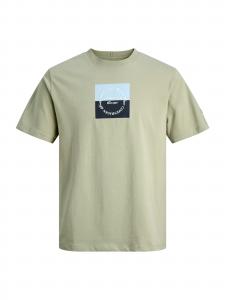 JACK & JONES Футболка 'JORCATSKILLS' в цвете Khaki