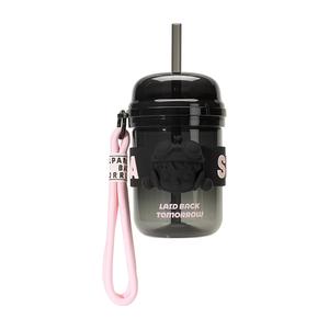 POP MART Череппанда коллекция, пластиковый стакан black 400ml