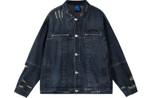 Джинсовая куртка унисекс ER, Красный